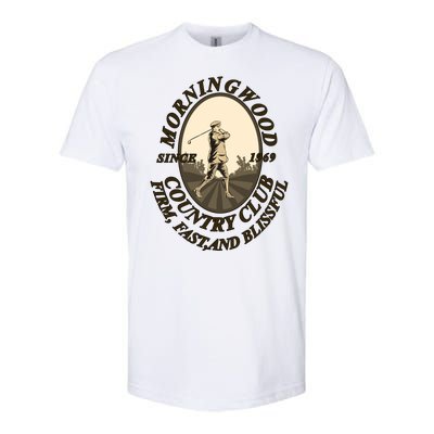 Morningwood Country Club Classic Golf Softstyle CVC T-Shirt