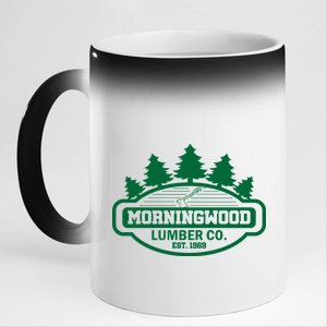 Morningwood Lumber Company 11oz Black Color Changing Mug