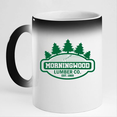 Morningwood Lumber Company 11oz Black Color Changing Mug