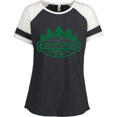 Morningwood Lumber Company Enza Ladies Jersey Colorblock Tee