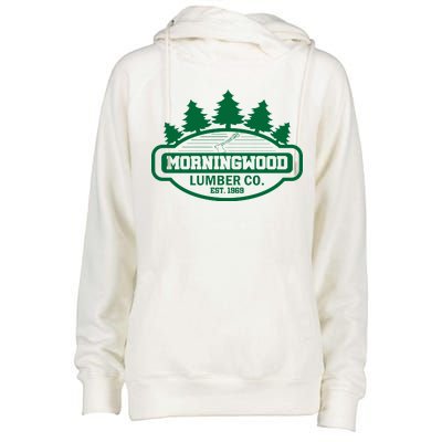 Morningwood Lumber Company Womens Funnel Neck Pullover Hood