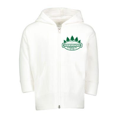 Morningwood Lumber Company Toddler Zip Fleece Hoodie