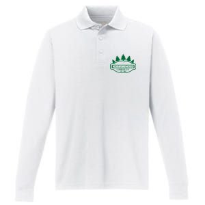 Morningwood Lumber Company Performance Long Sleeve Polo