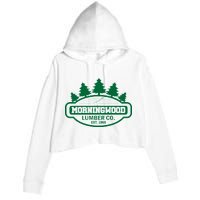 Morningwood Lumber Company Crop Fleece Hoodie