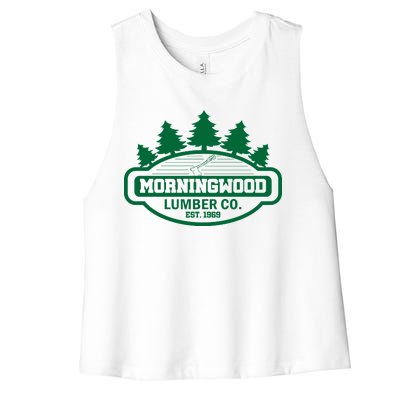 Morningwood Lumber Company Women's Racerback Cropped Tank