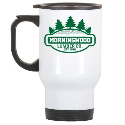 Morningwood Lumber Company Stainless Steel Travel Mug