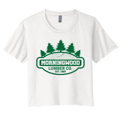 Morningwood Lumber Company Women's Crop Top Tee