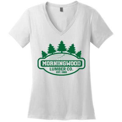 Morningwood Lumber Company Women's V-Neck T-Shirt