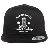 Morningwood Lumber Company We Work Hard Flatbill Hat