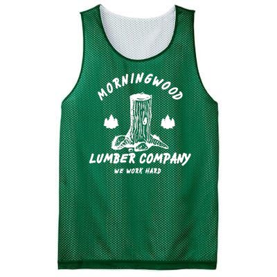 Morningwood Lumber Company We Work Hard Mesh Reversible Basketball Jersey Tank