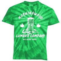 Morningwood Lumber Company We Work Hard Kids Tie-Dye T-Shirt