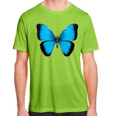 Morpho Butterfly Close Up 3D Adult ChromaSoft Performance T-Shirt