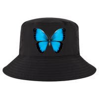 Morpho Butterfly Close Up 3D Cool Comfort Performance Bucket Hat