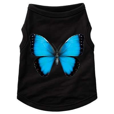 Morpho Butterfly Close Up 3D Doggie Tank