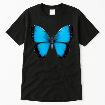 Morpho Butterfly Close Up 3D Tall T-Shirt