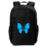 Morpho Butterfly Close Up 3D Daily Commute Backpack