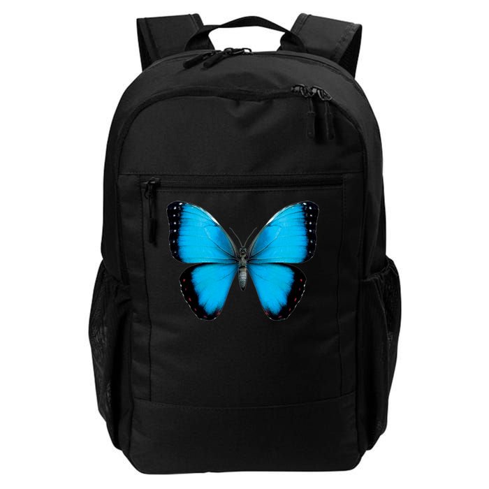 Morpho Butterfly Close Up 3D Daily Commute Backpack