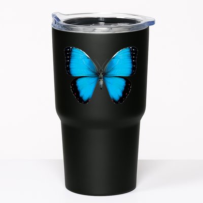 Morpho Butterfly Close Up 3D Tumbler