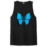 Morpho Butterfly Close Up 3D PosiCharge Competitor Tank