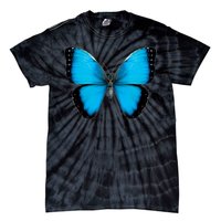 Morpho Butterfly Close Up 3D Tie-Dye T-Shirt