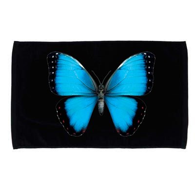 Morpho Butterfly Close Up 3D Microfiber Hand Towel