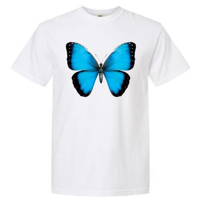 Morpho Butterfly Close Up 3D Garment-Dyed Heavyweight T-Shirt