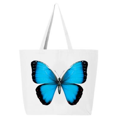 Morpho Butterfly Close Up 3D 25L Jumbo Tote