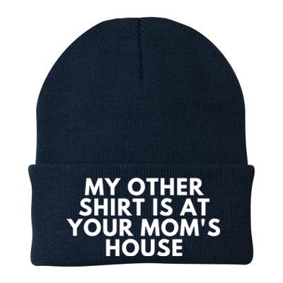 My Other Shirt Is At Your Mom's House Knit Cap Winter Beanie