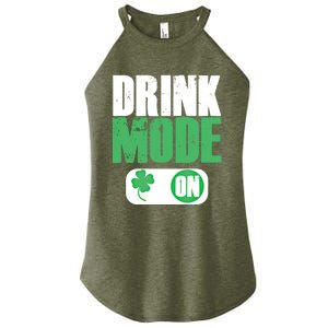 Mode On St Patricks Day Irish Green Leprechaun Gift Women's Perfect Tri Rocker Tank