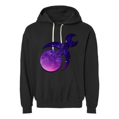 Mark Of Slaanesh Chaos Gods Garment-Dyed Fleece Hoodie