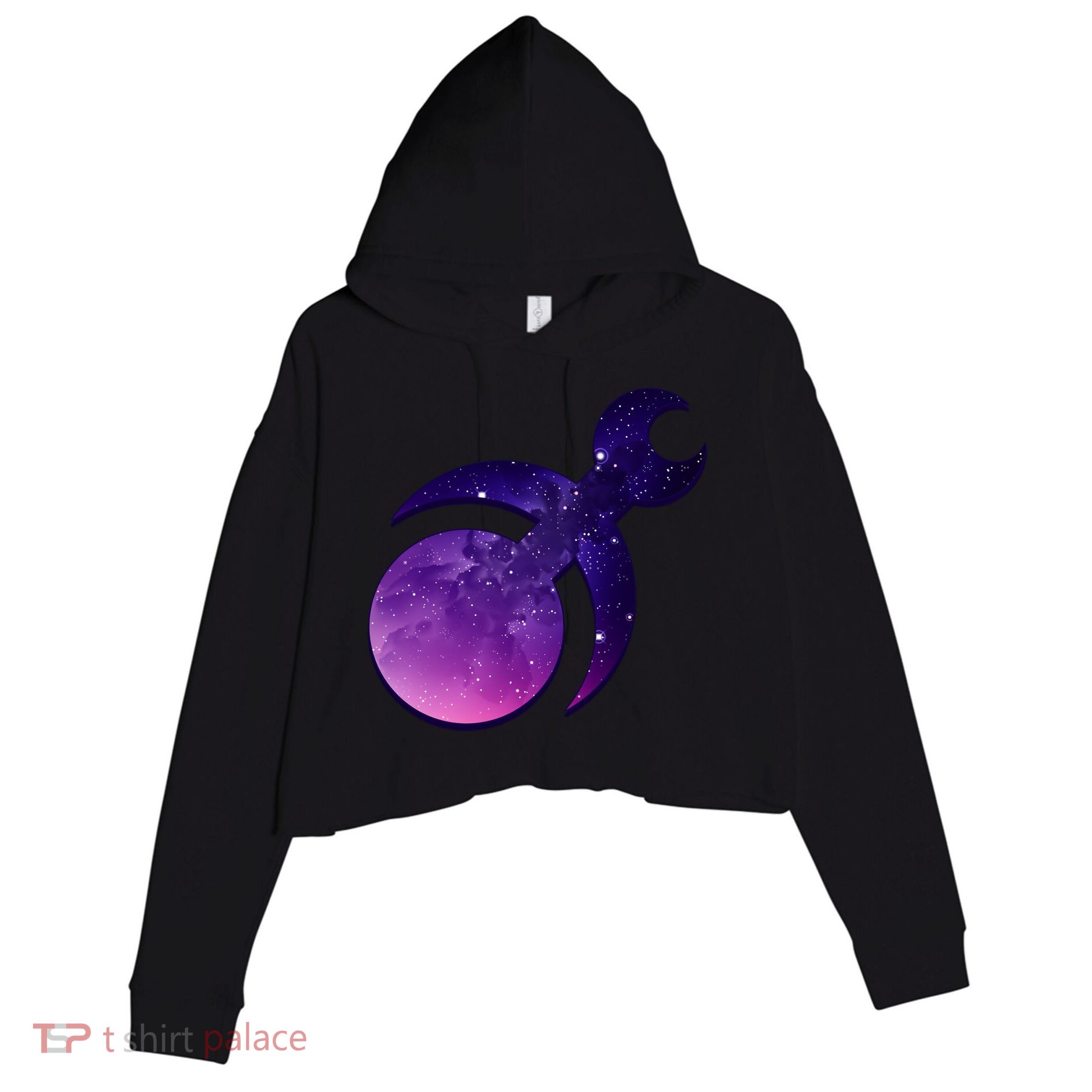Mark Of Slaanesh Chaos Gods Crop Fleece Hoodie