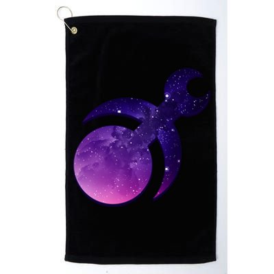 Mark Of Slaanesh Chaos Gods Platinum Collection Golf Towel