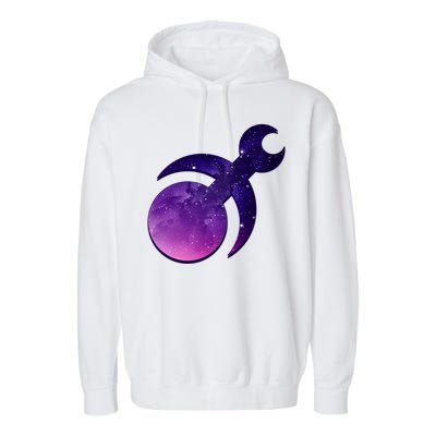 Mark Of Slaanesh Chaos Gods Garment-Dyed Fleece Hoodie