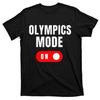 Mode On Sports Athlete Coach Gymnast Track Skating T-Shirt