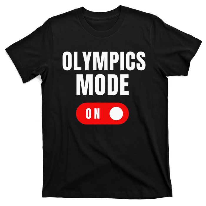 Mode On Sports Athlete Coach Gymnast Track Skating T-Shirt