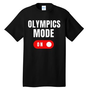 Mode On Sports Athlete Coach Gymnast Track Skating Tall T-Shirt