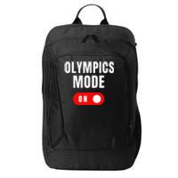 Mode On Sports Athlete Coach Gymnast Track Skating City Backpack