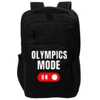 Mode On Sports Athlete Coach Gymnast Track Skating Impact Tech Backpack