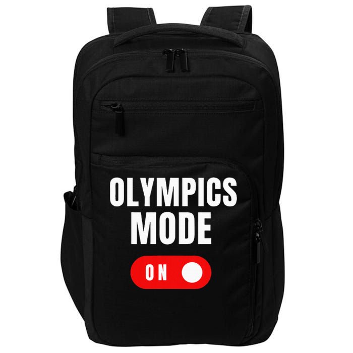 Mode On Sports Athlete Coach Gymnast Track Skating Impact Tech Backpack