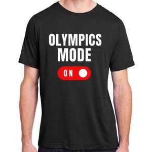 Mode On Sports Athlete Coach Gymnast Track Skating Adult ChromaSoft Performance T-Shirt