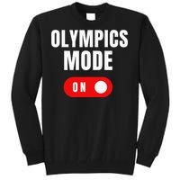 Mode On Sports Athlete Coach Gymnast Track Skating Tall Sweatshirt