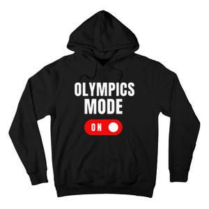 Mode On Sports Athlete Coach Gymnast Track Skating Tall Hoodie