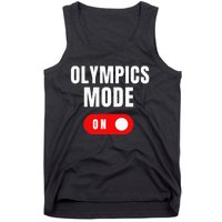 Mode On Sports Athlete Coach Gymnast Track Skating Tank Top