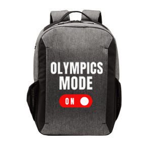 Mode On Sports Athlete Coach Gymnast Track Skating Vector Backpack