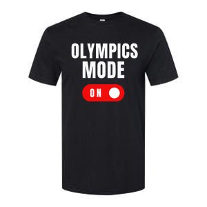 Mode On Sports Athlete Coach Gymnast Track Skating Softstyle CVC T-Shirt