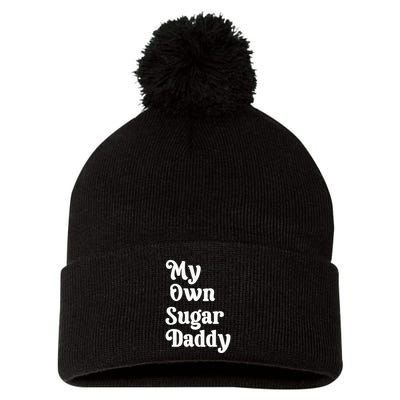 My Own Sugar Daddy Pom Pom 12in Knit Beanie