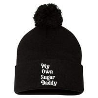 My Own Sugar Daddy Pom Pom 12in Knit Beanie