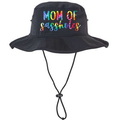 Mom of Sassholes Funny Colorful Bucket Hat