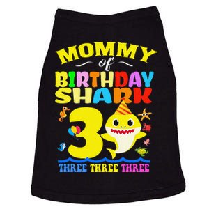 Mommy Of Shark Birthday 3rd Matching Party For Family Doggie Tank