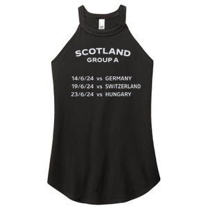 Memorabilia Of Scotland Euro Matches Women's Perfect Tri Rocker Tank